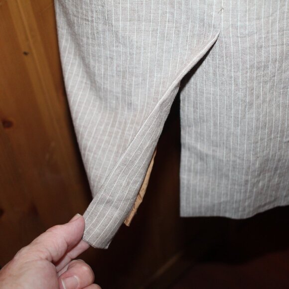 Calvin Klein Tan Pencil Skirt - Picture 7 of 8